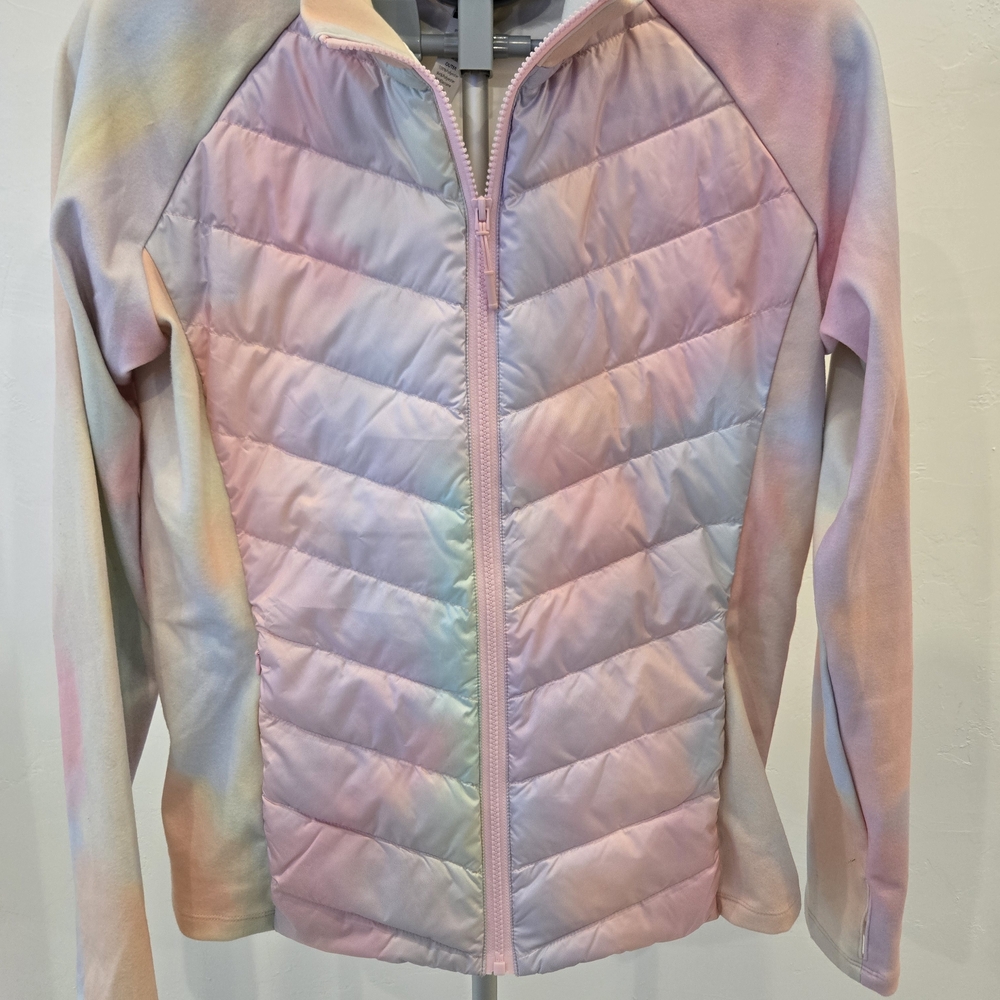 Womens Pastel Tie-Dye Jacket